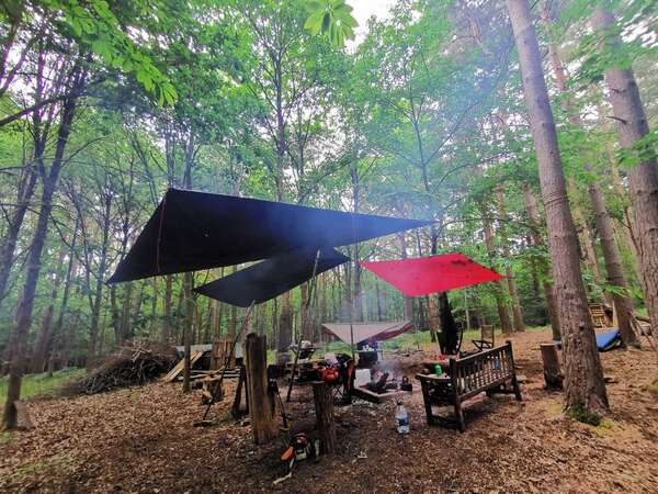 Bushcraft birthday party